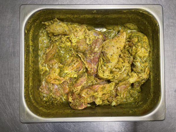Cuisse de poulet désossée marinée thym citron le ruisseau