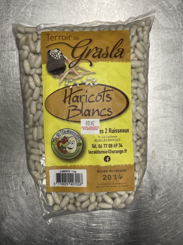 Haricots blancs le ruisseau